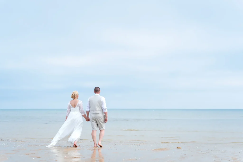 Joli mariage au bord de mer en Vendée