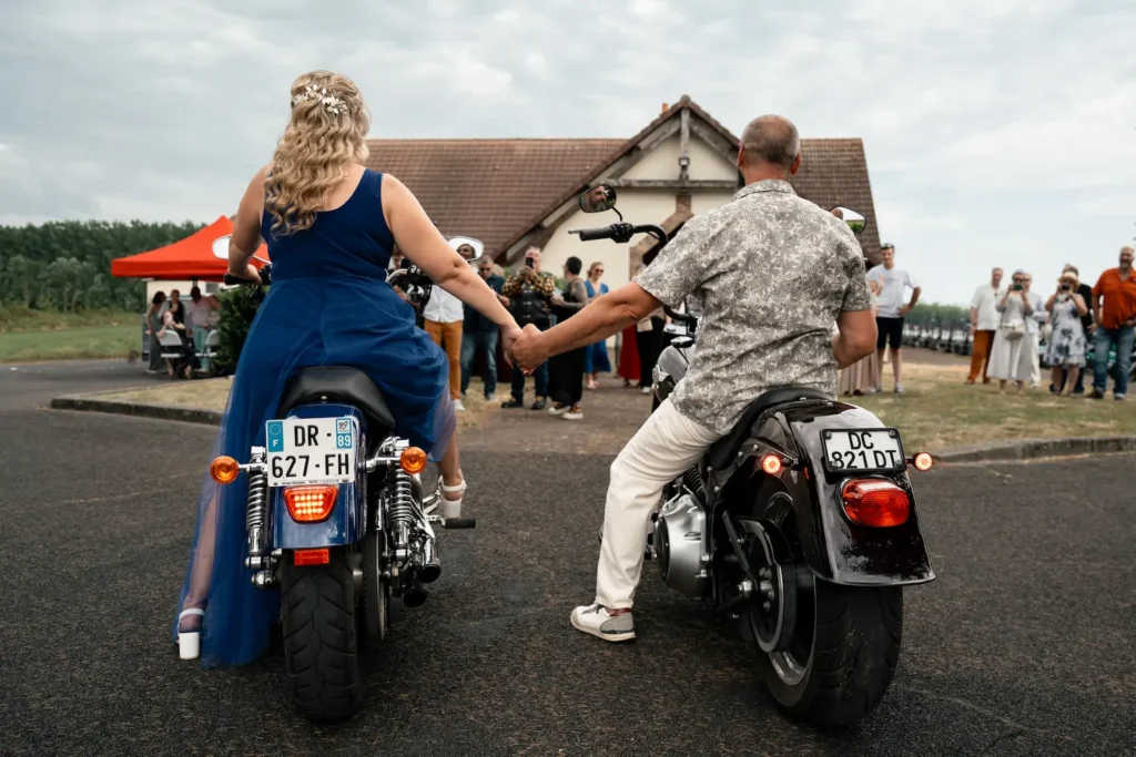 Photos de mariage à Seignelay, en Harley